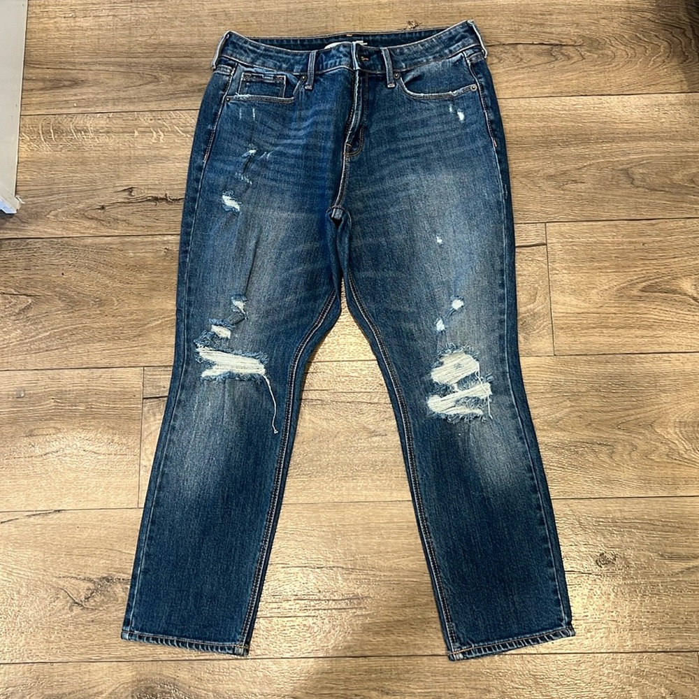 New Straight Cut Ankle Jeans